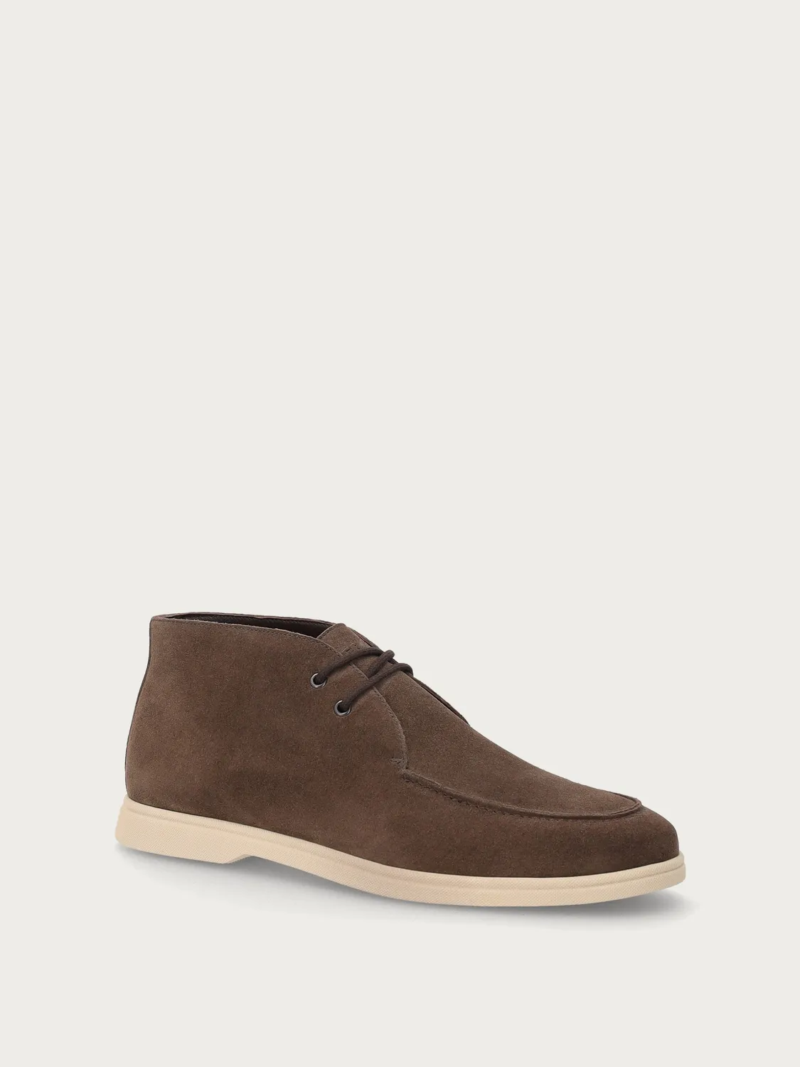 Frau Verona Heren Desert Boots Suède Neutraal