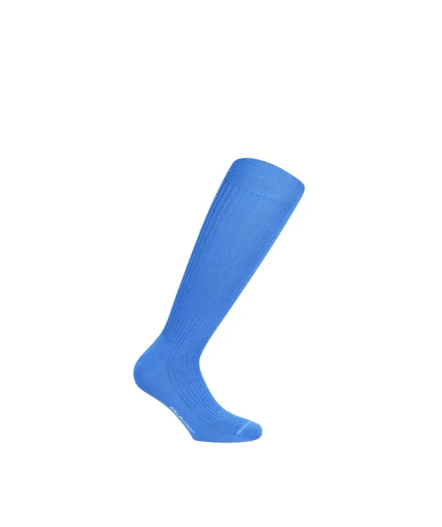 Finsbury Royal Blue sokken katoen lichtblauw