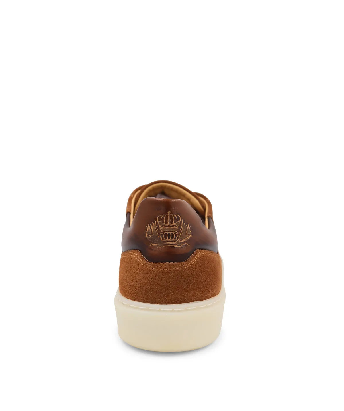 Finsbury Daytona sneaker camel suède heren