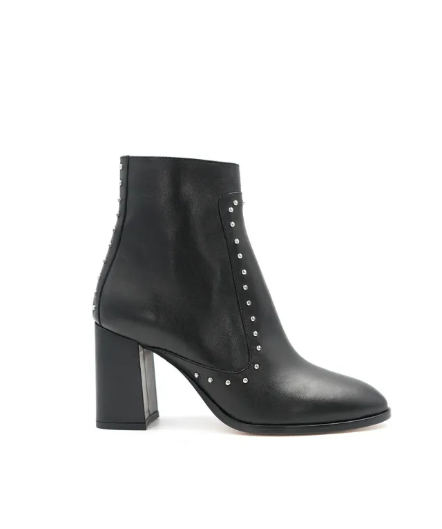 Finsbury LOU Enkellaarzen Zwart 7 cm Hak