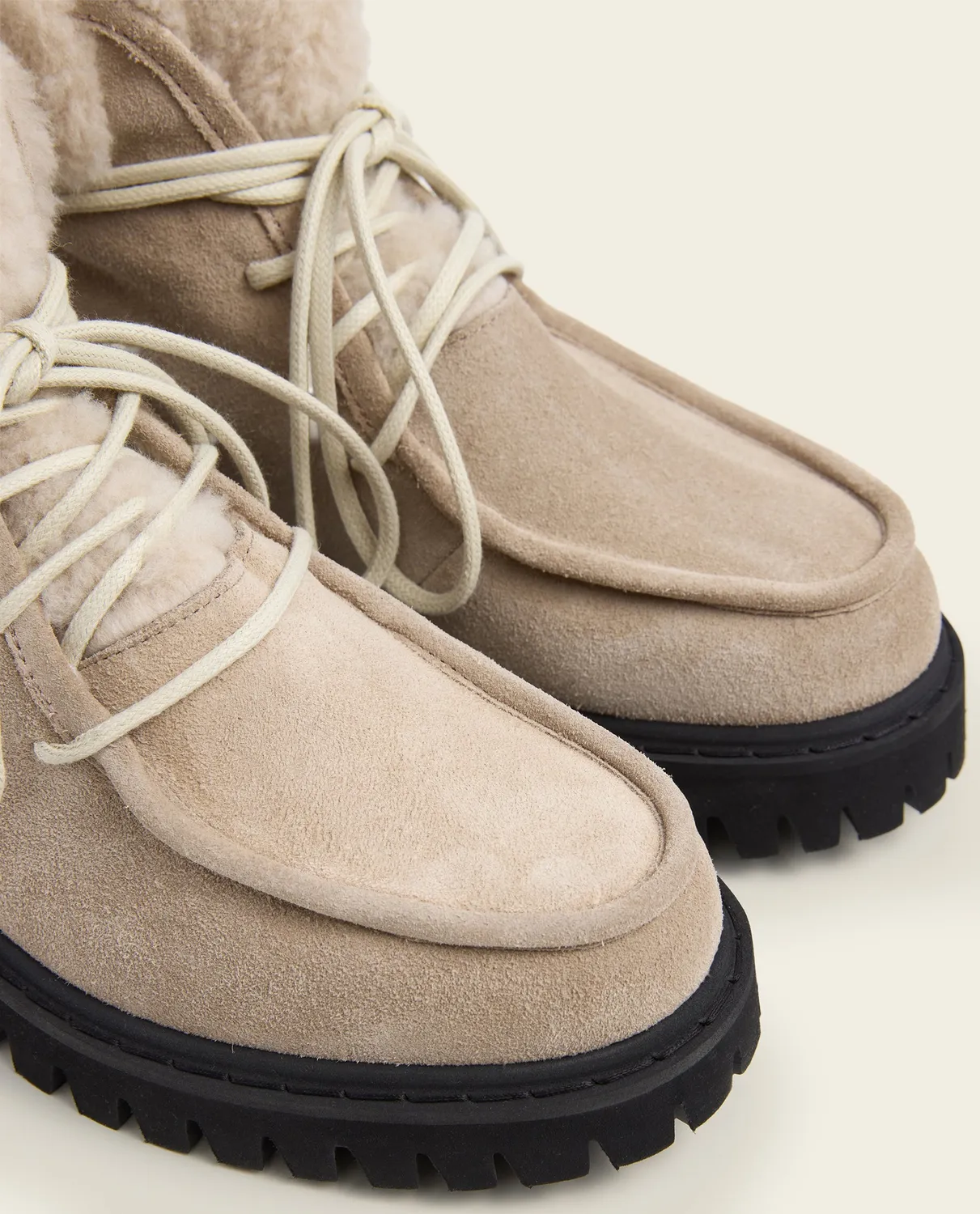Flattered Marcie Suede Sand laarzen zand suede