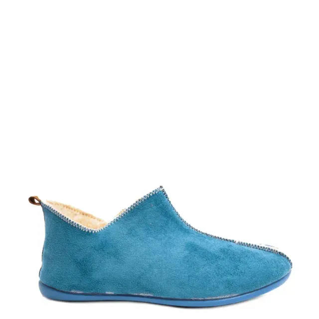 Donelli Q Fit 3300.2.005 pantoffels turquoise wol