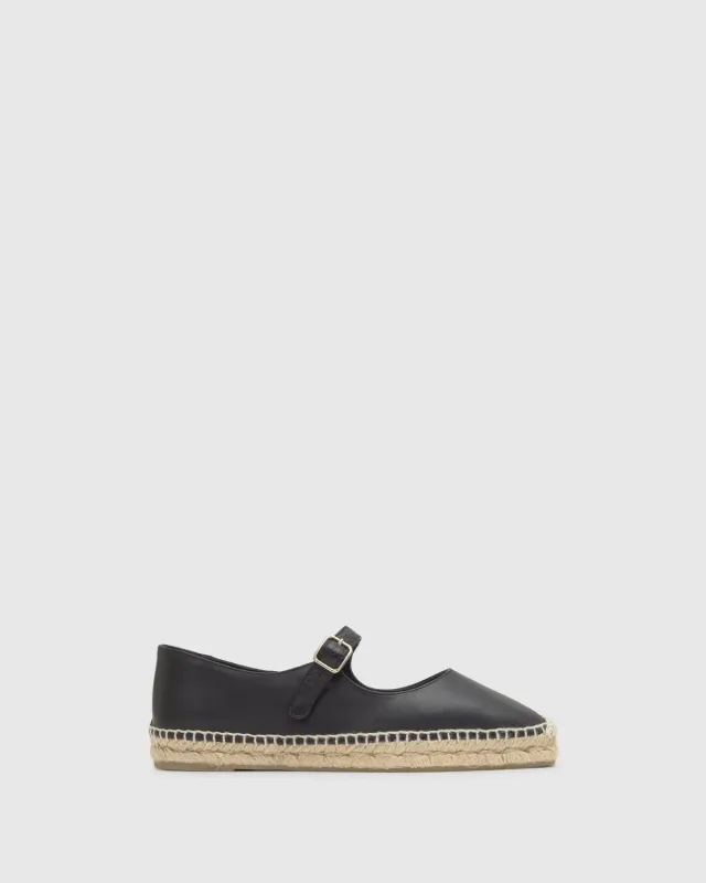 Castaner Pepa/280 ballerina's zwart leer