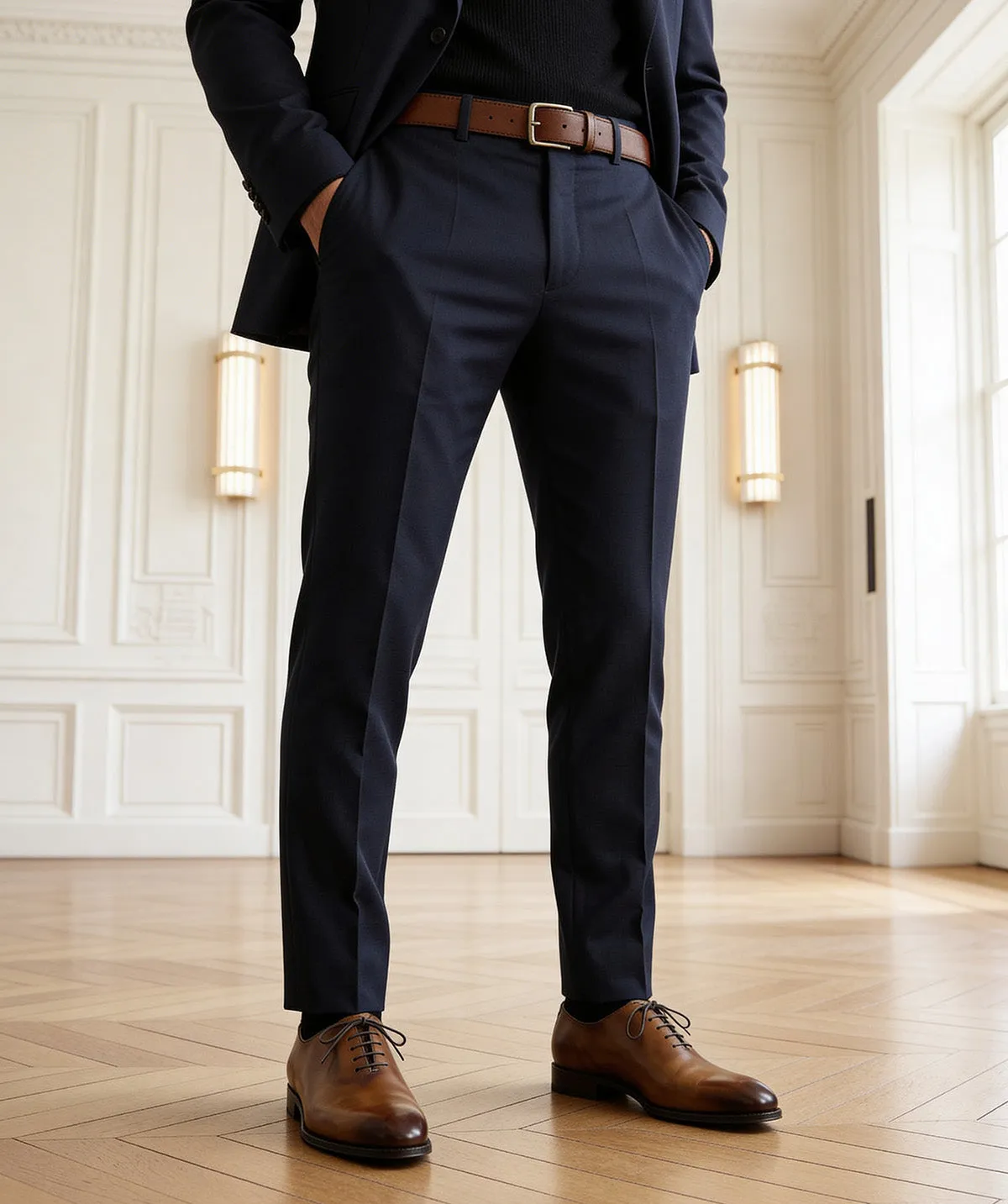 Finsbury Giulia oxford bruin patina heren Goodyear