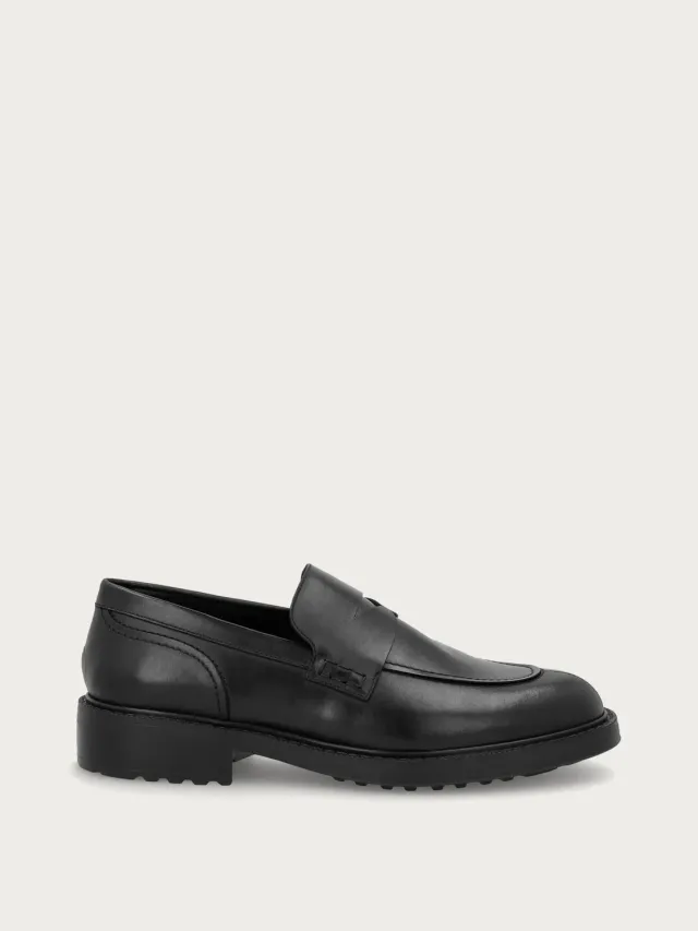 Frau Signature loafers zwart kalfsleer heren