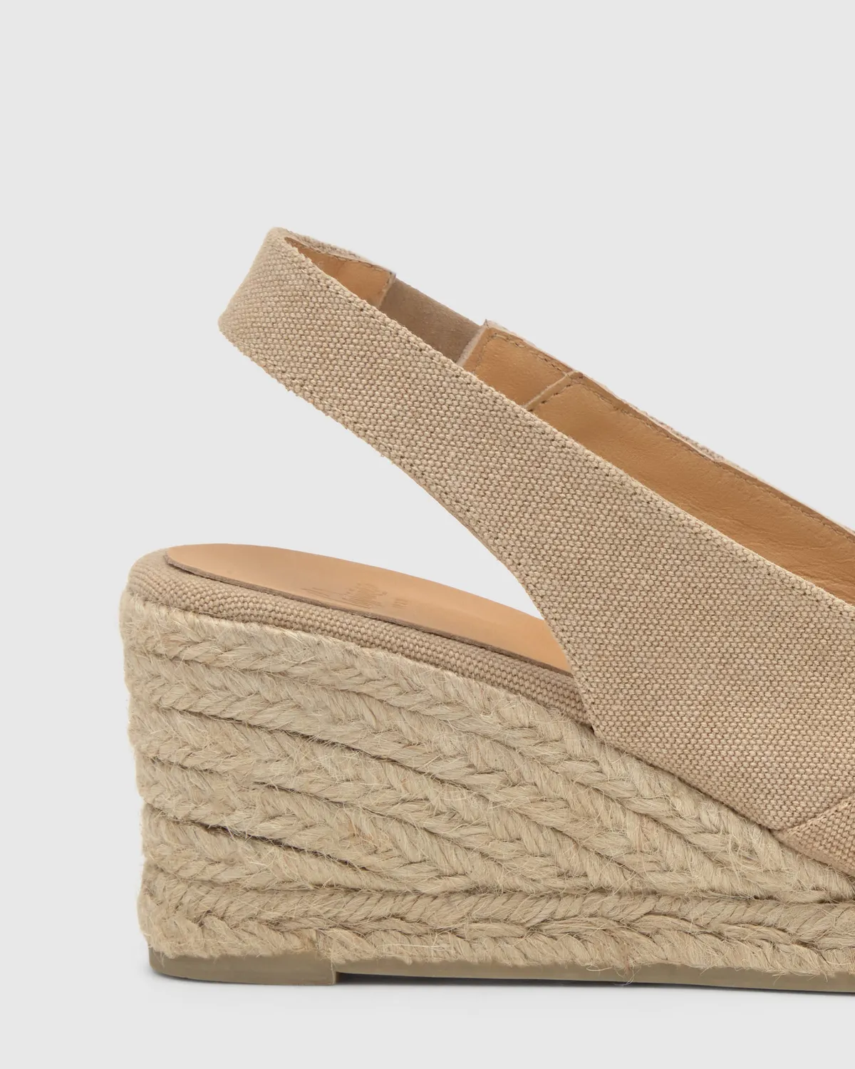 Castaner Diana/6/002 espadrilles sand katoen 7cm
