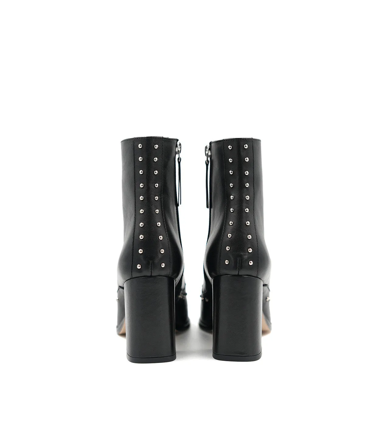 Finsbury LOU Enkellaarzen Zwart 7 cm Hak