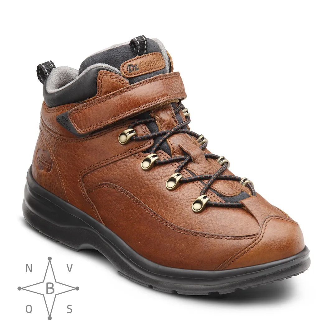 Dr. Comfort Vigor wandelschoen volnerf leer elastische veter