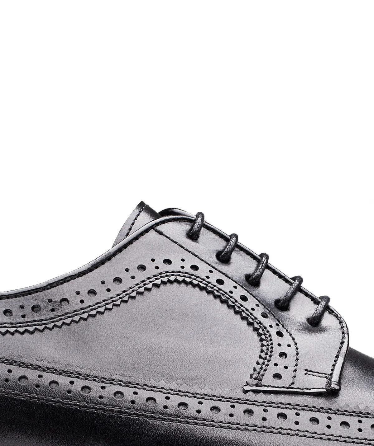 Finsbury Barton derby schoenen zwart kalfsleer