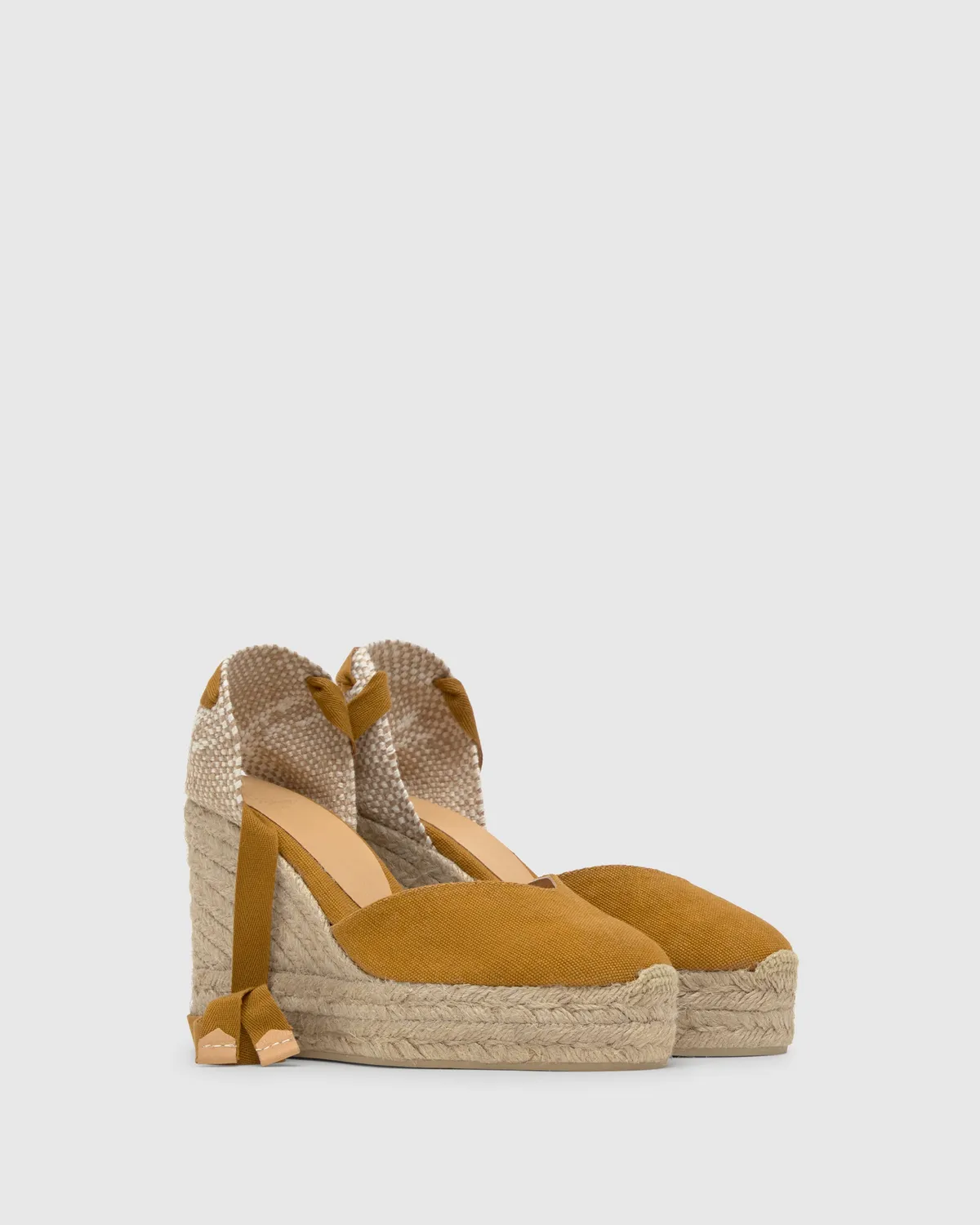 Castaner Chiara 8ED 002 espadrilles amber canvas
