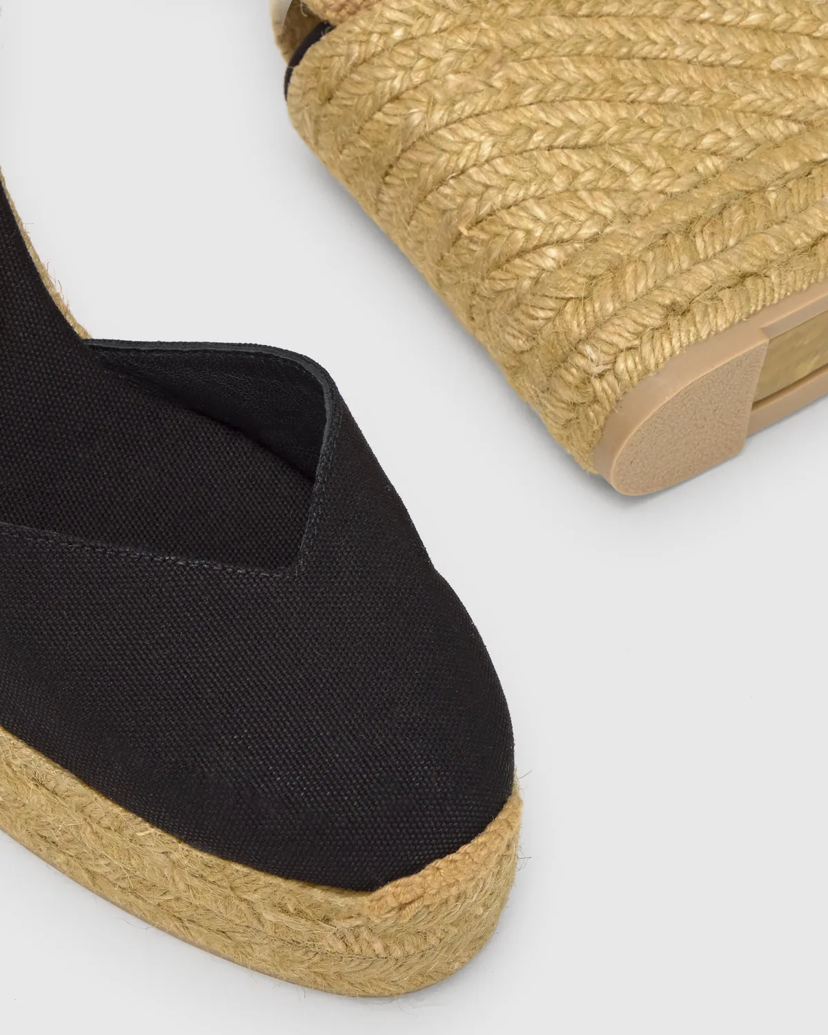 Castaner Chiara T/8ED/001 espadrilles zwart veters