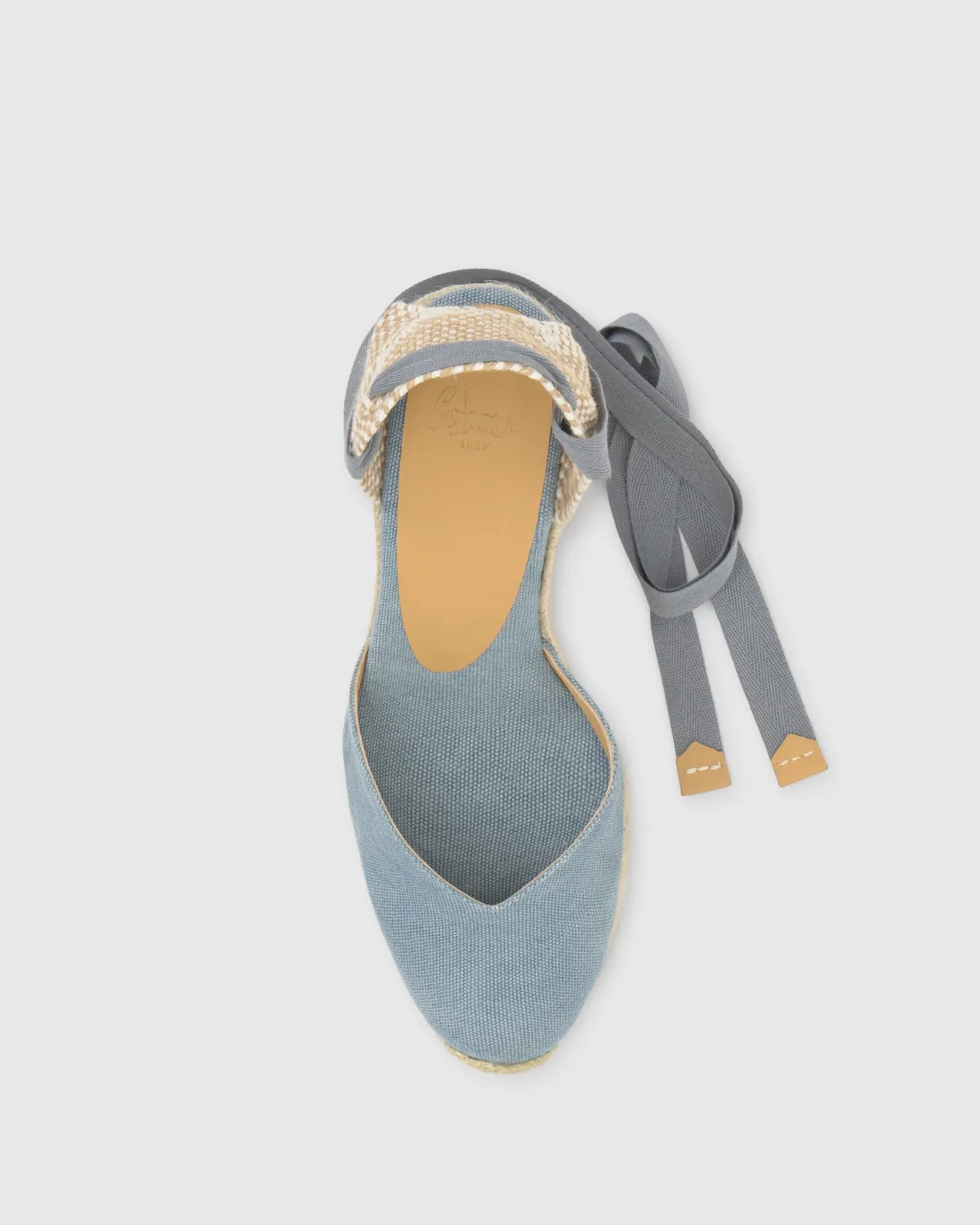 Castaner Chiara 8ED/002 espadrilles acqua canvas