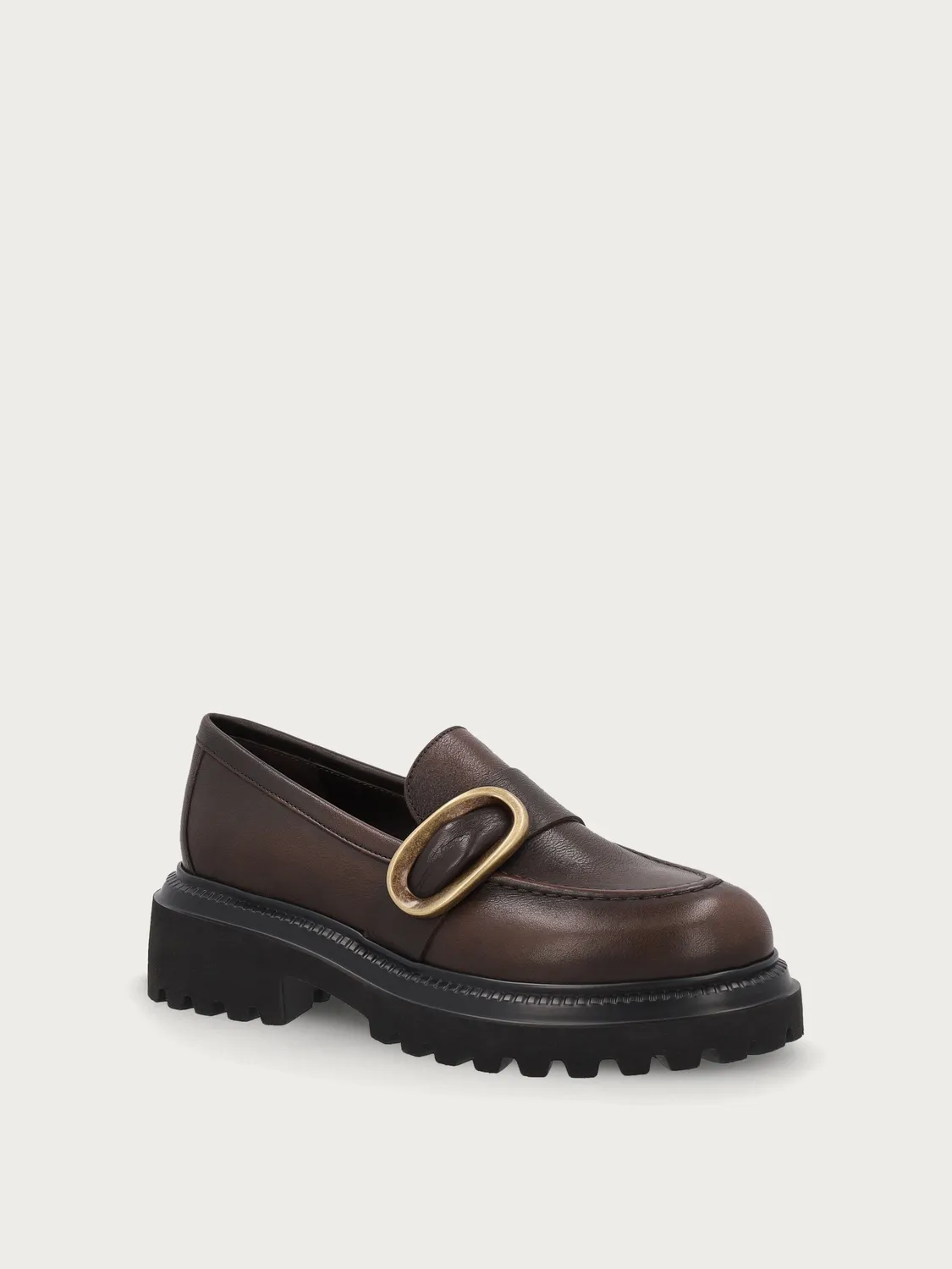 Frau Verona chunky loafers bruin leer