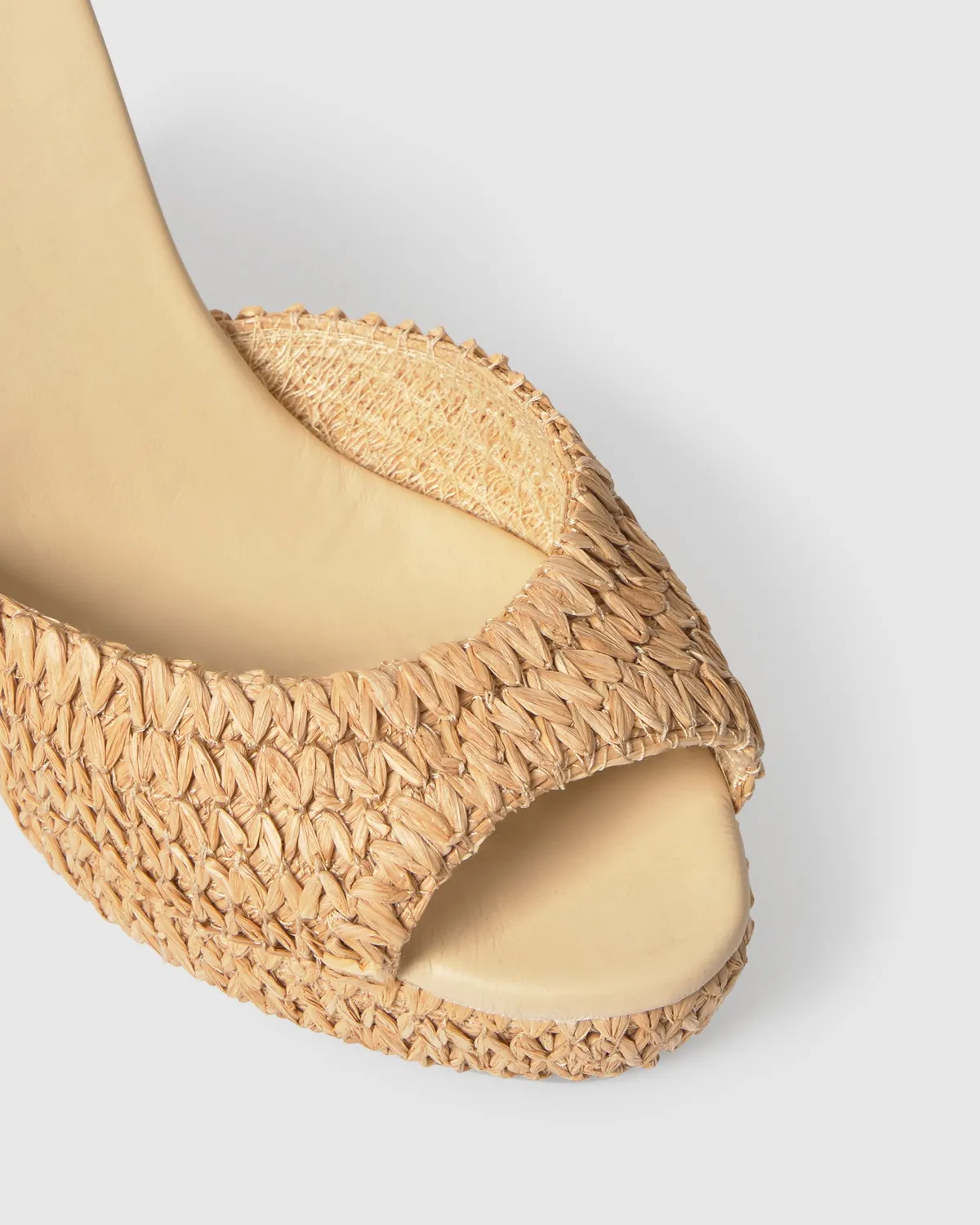 Castaner Blanca CSC 306 sandalen naturel raffia