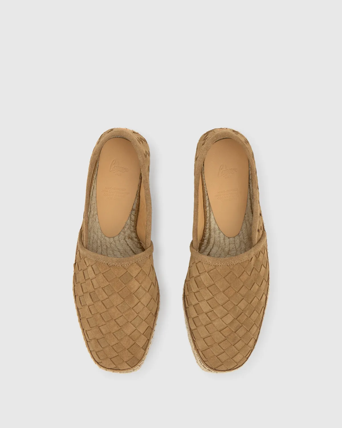 Castaner Porto 186 espadrilles arena vlechtleer