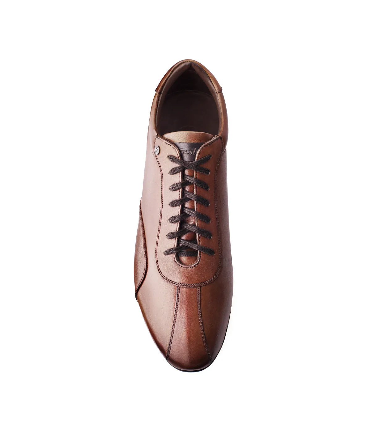 Finsbury Copan sneakers bruin boxcalf leer