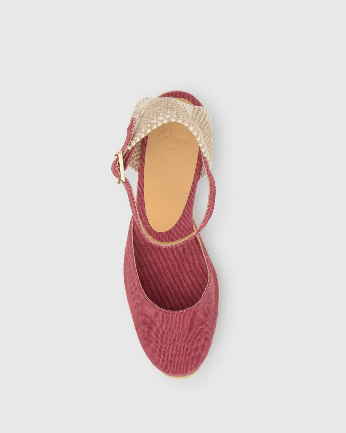 Castaner Carol CAROL/6/002 espadrilles merlot 7 cm sleehak