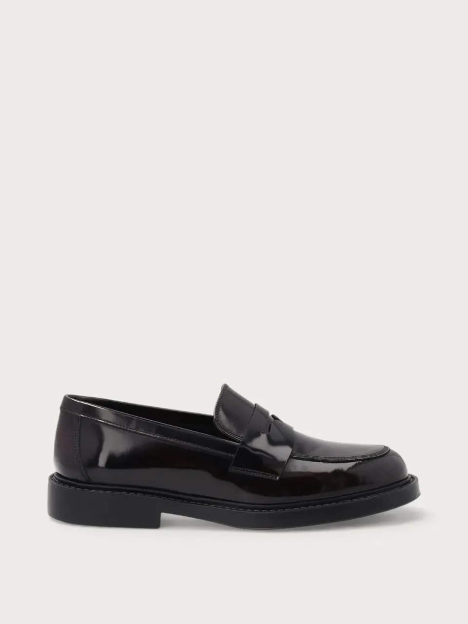 Frau Verona loafers bordeauxrood brushed leer dames
