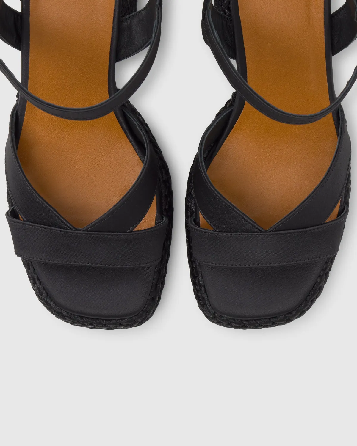 Castaner Viena 312 sandalen negro satijn