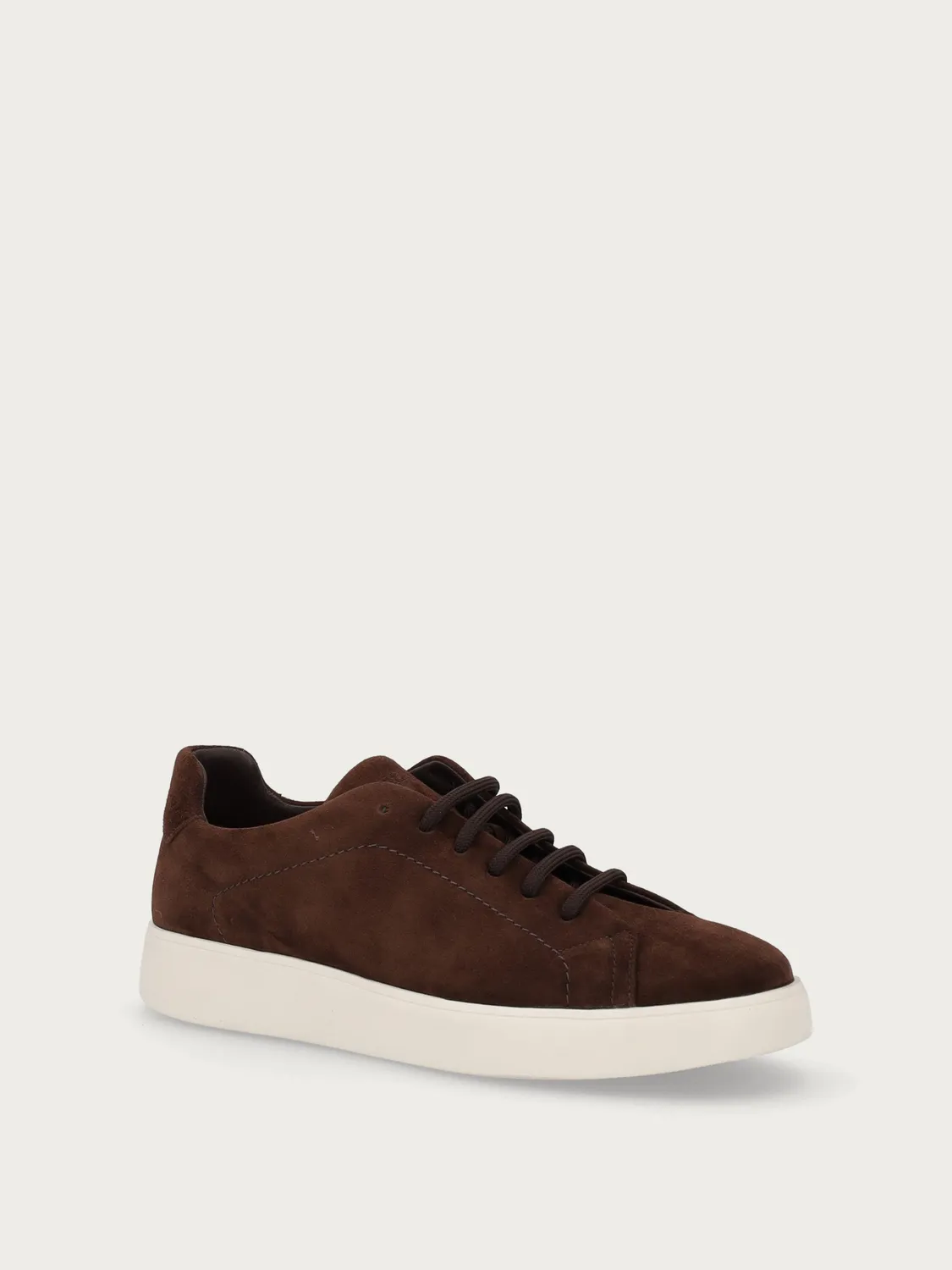 Frau Minimal bruine suède sneakers heren