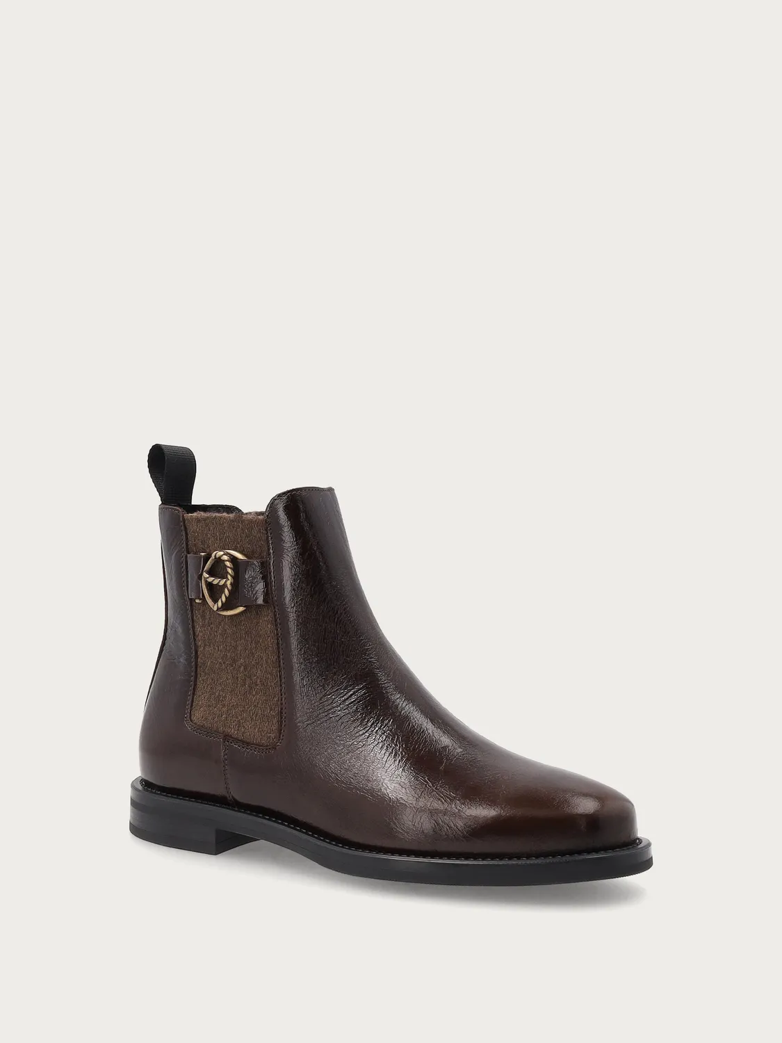 Frau Verona beatle boots leer bruin dames