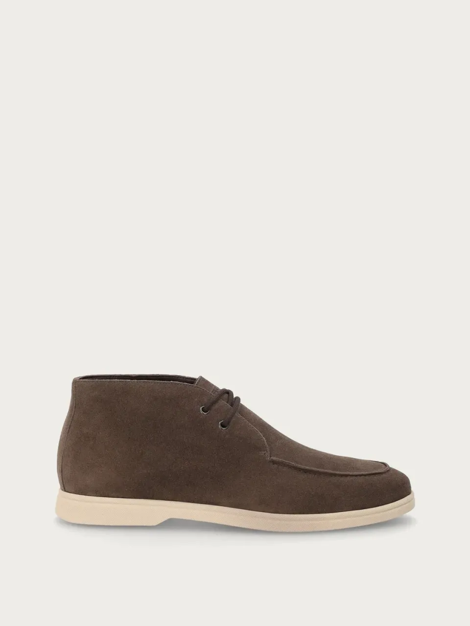 Frau Verona Heren Desert Boots Suède Neutraal