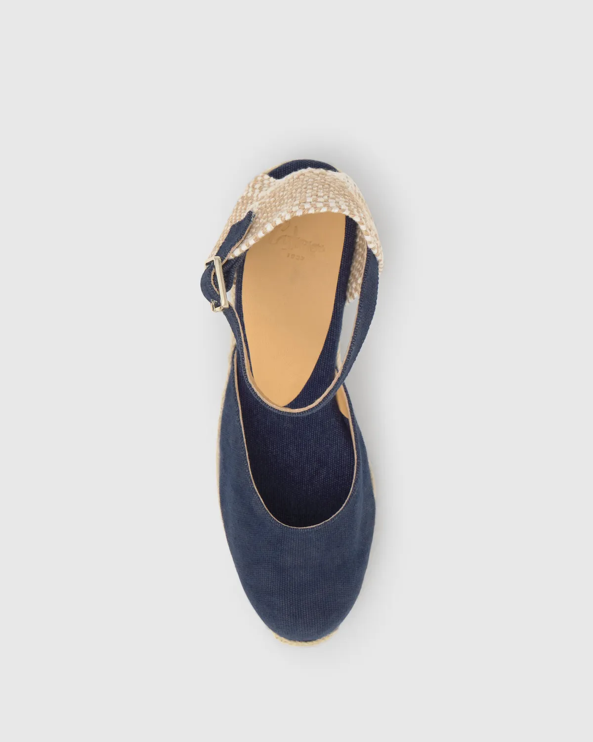 Castaner Carol 3/002 espadrilles oxford canvas sleehak