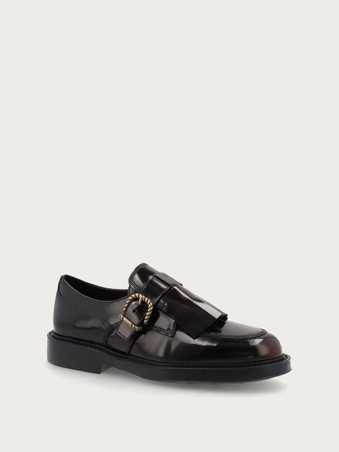 Frau Verona veterschoenen bordeaux geborsteld leer