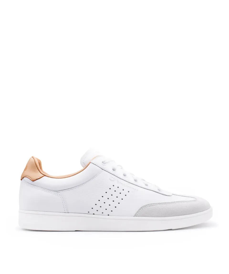 Finsbury Tom sneakers wit leer heren