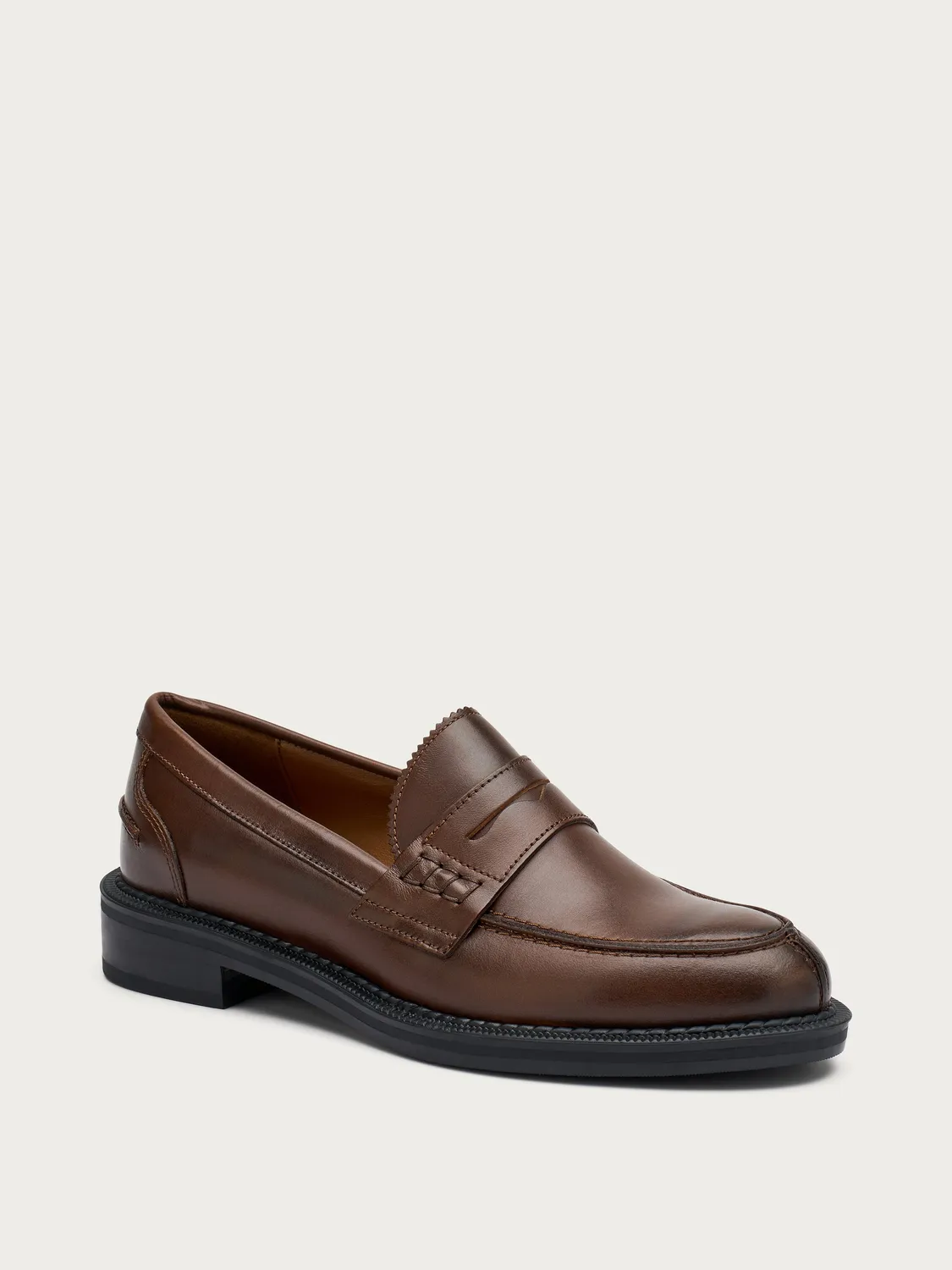 Frau Verona loafers leer cognac tan