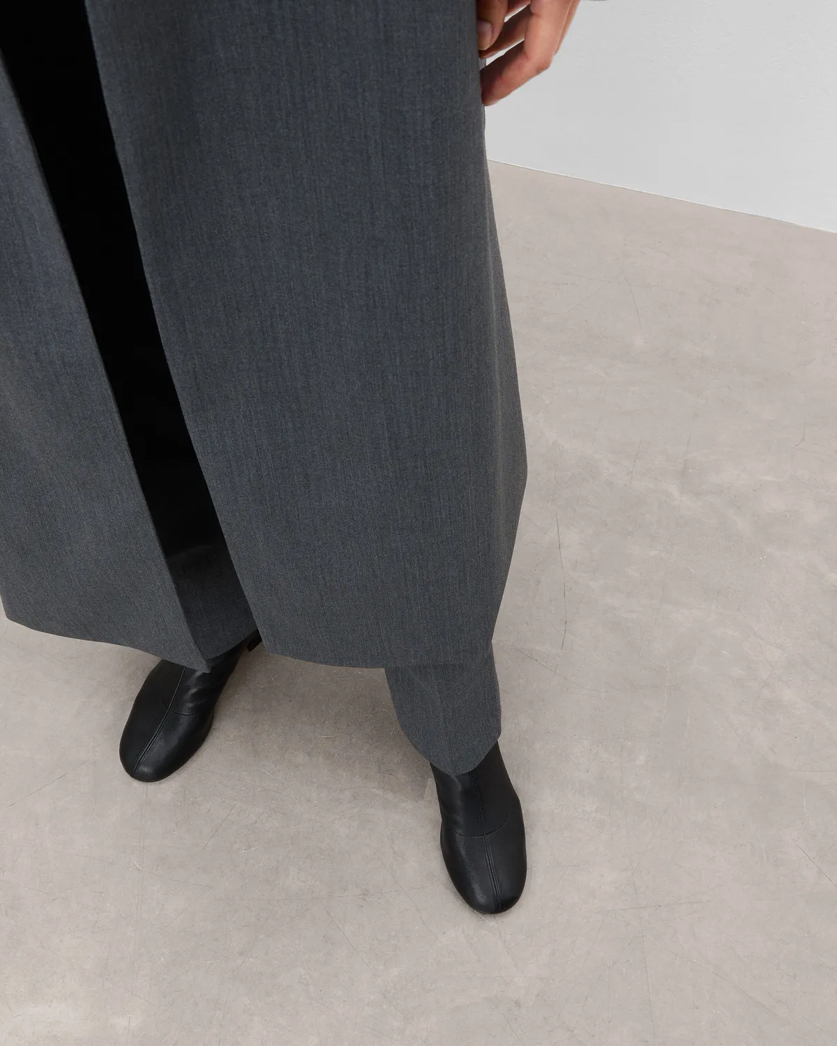 Flattered Eden laarzen zwart stretch hoge schacht