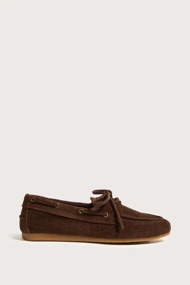 Bryan Stepwise Abby bootschoenen cacao suède