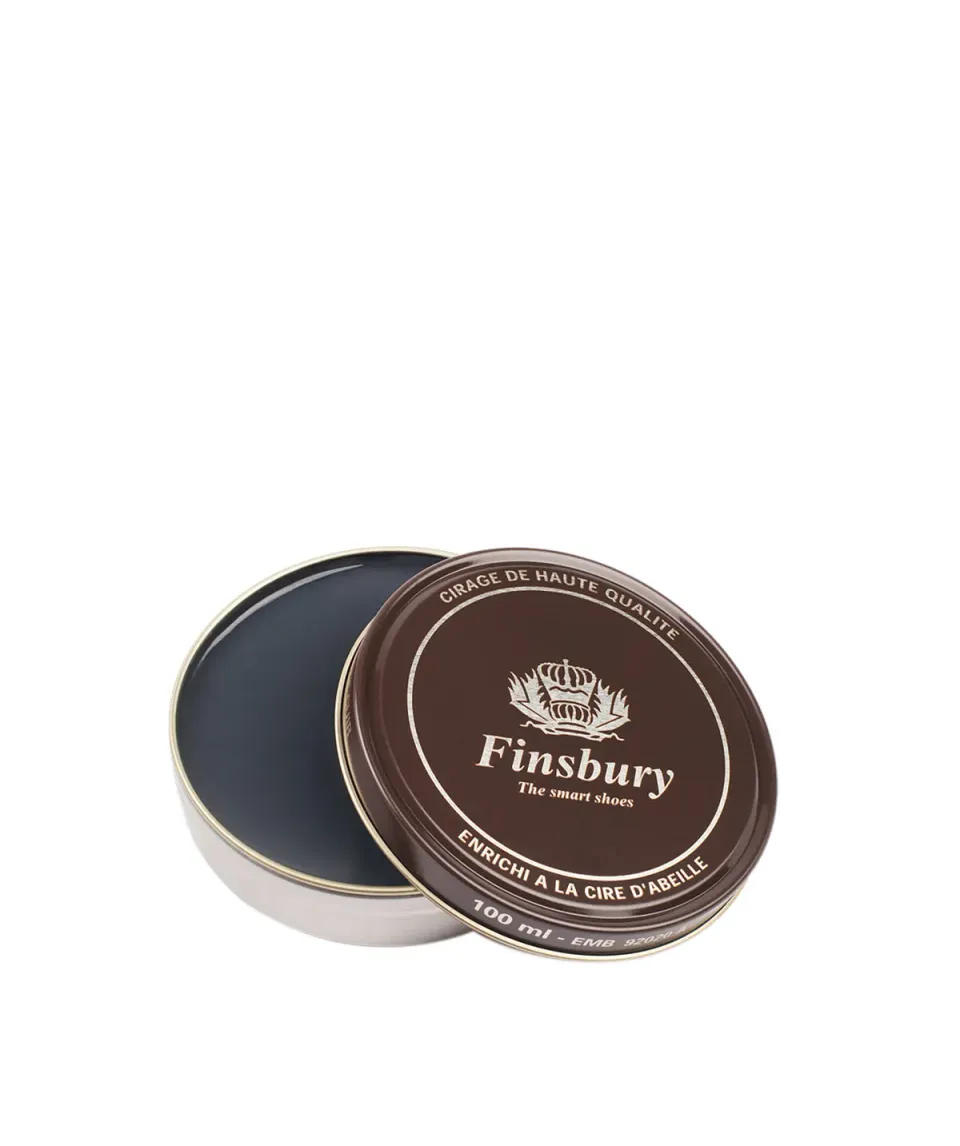 Finsbury Grey schoensmeer grijs met bijenwas