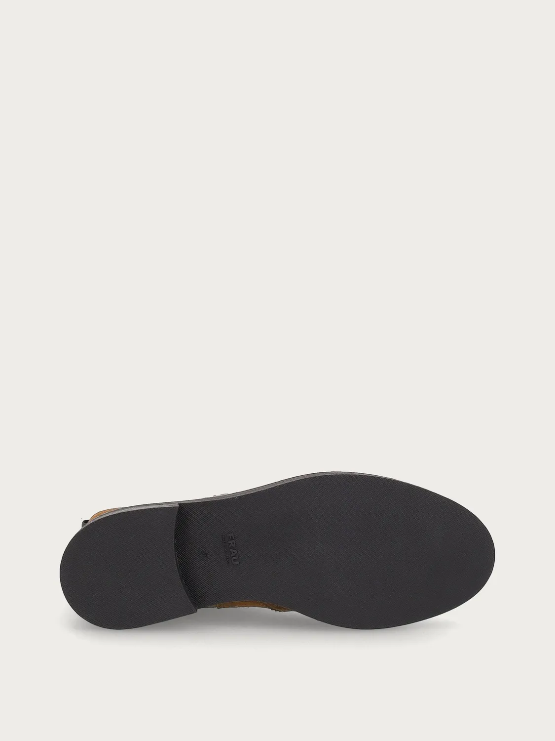 Frau Verona Beatle boots suède cognac wing-tip