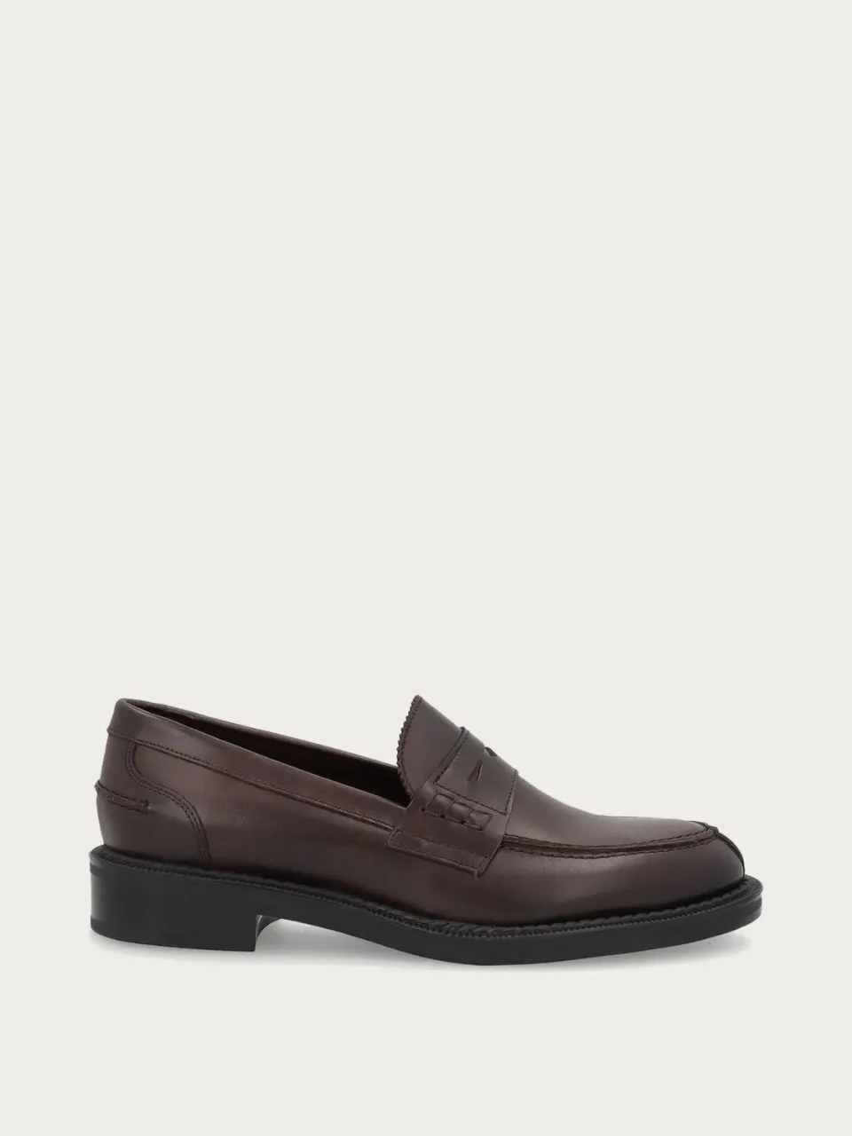 Frau Verona varsity loafers bruin leer