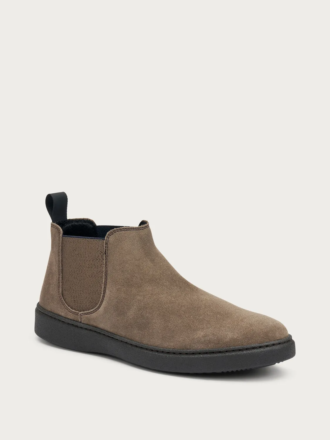 Frau Verona grijze suède chelsea boots heren