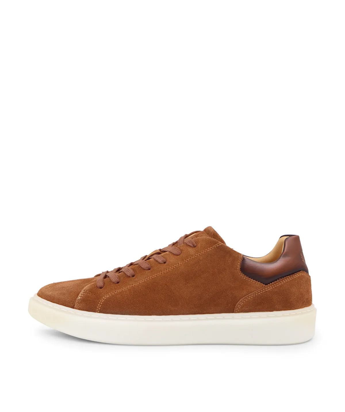 Finsbury Daytona sneaker camel suède heren