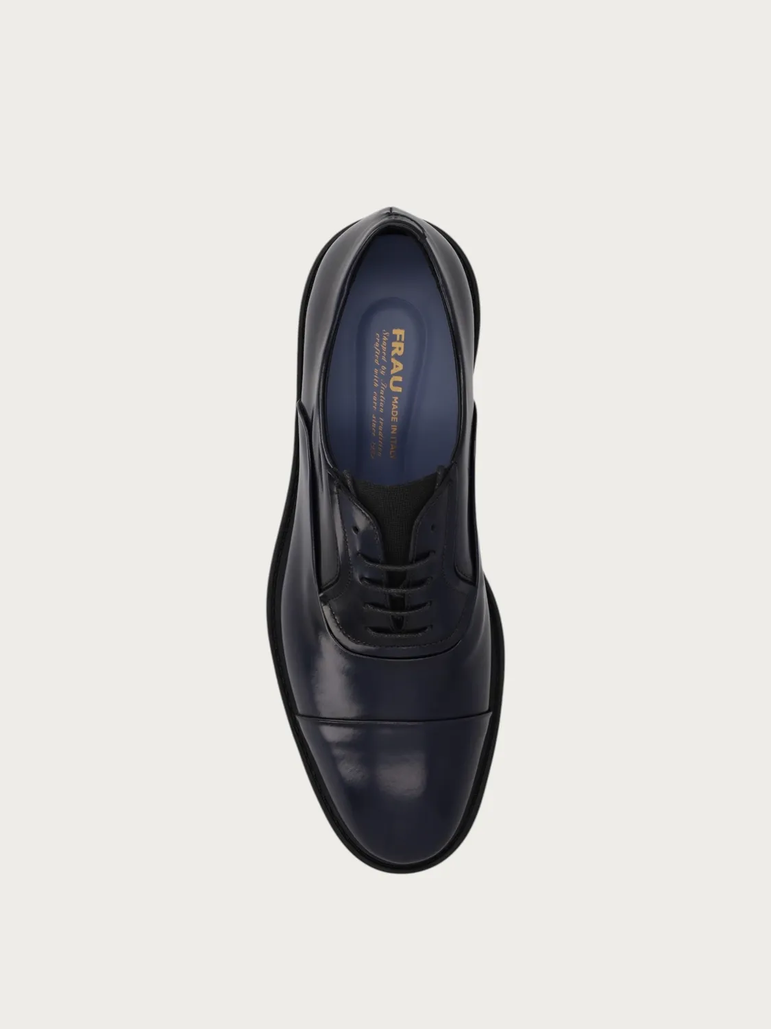 Frau Signature oxford blauw calfskin heren