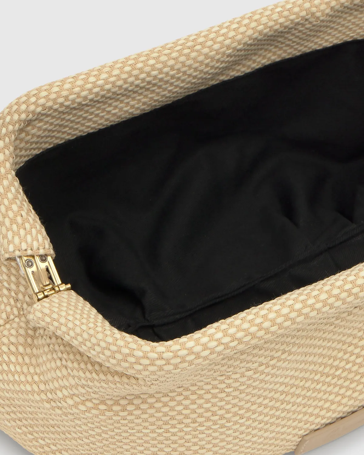 Castaner Small Victoire 289 clutch naturel raffia