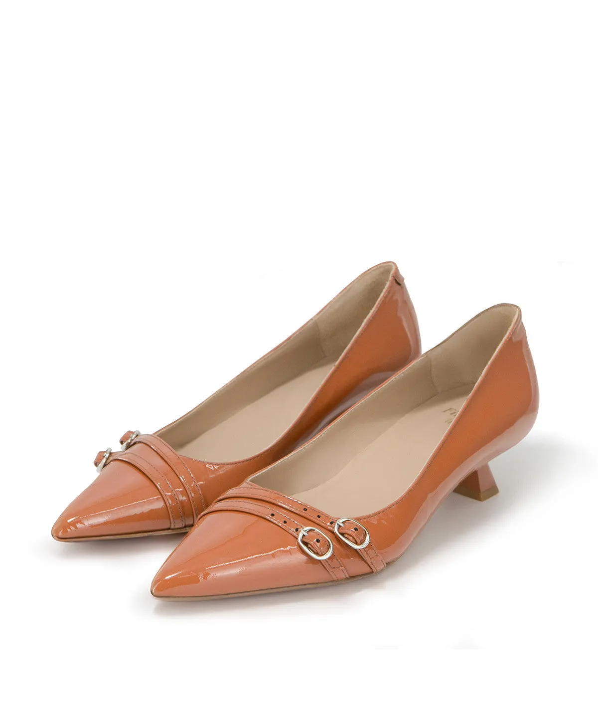 Finsbury Noemie pumps cognac leer