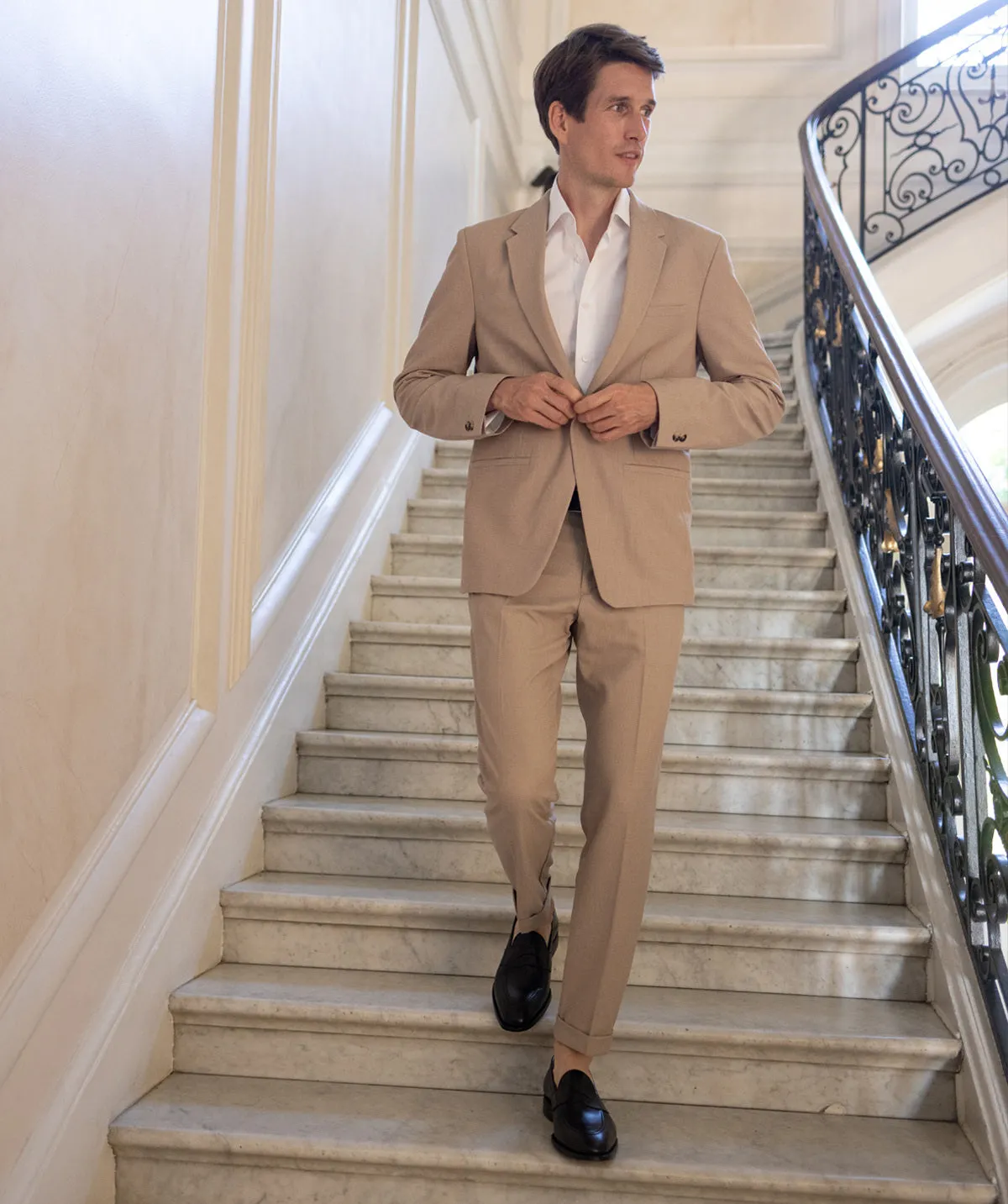 Finsbury Lincoln loafer zwart leer instapper