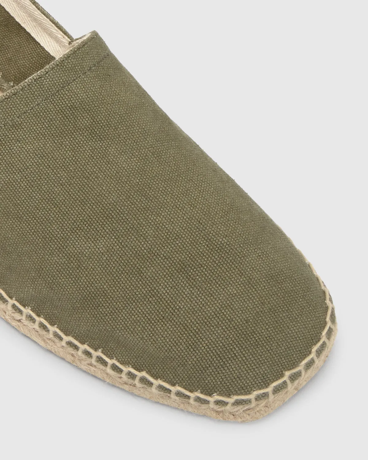 Castaner Pablo 002 espadrille olijf biologisch katoen