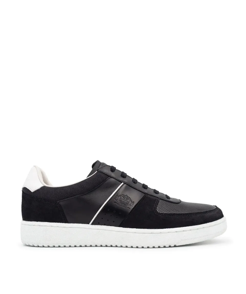 Finsbury Grant Black sneakers zwart soepel