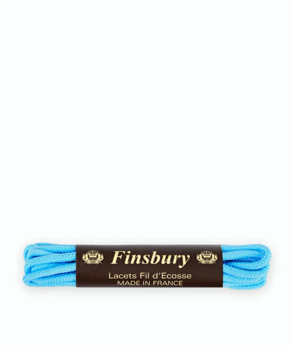 Finsbury veters turquoise katoen rond 75 cm