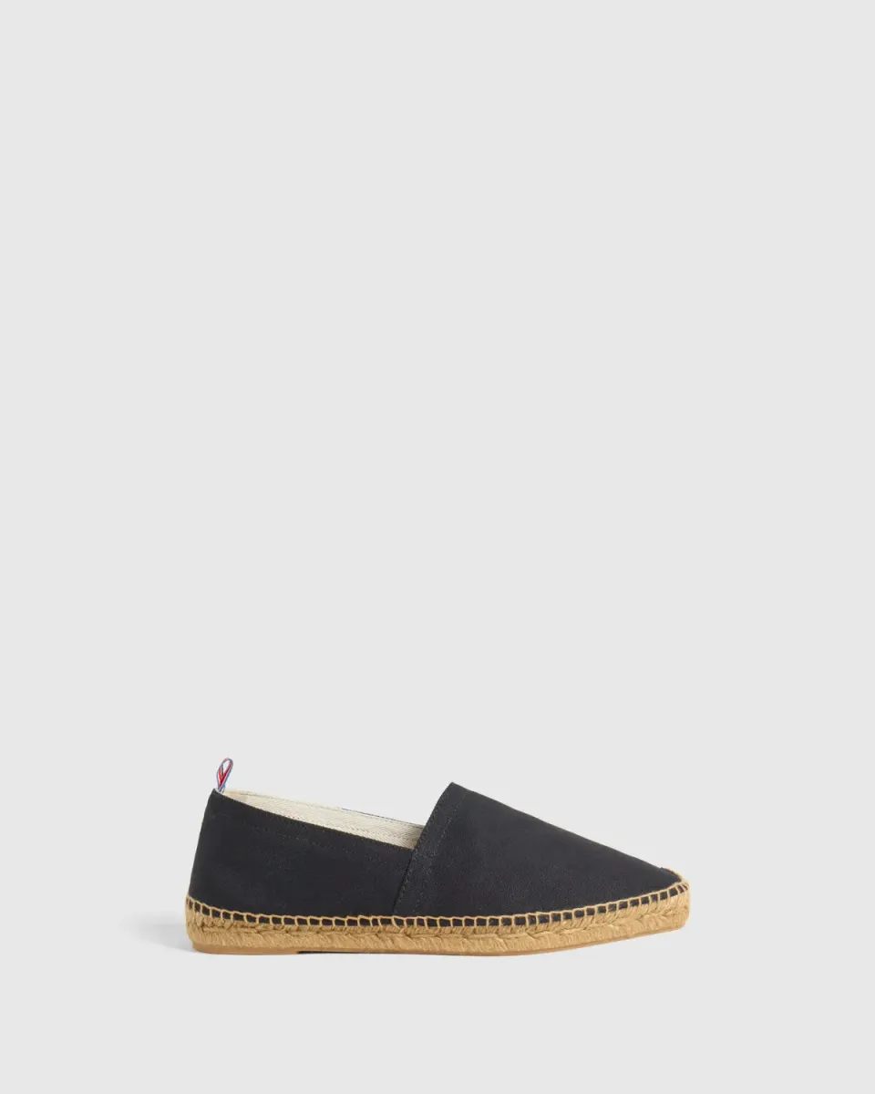 Castaner Pablo T/001 espadrilles zwart katoen heren