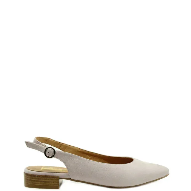 Donelli 32659 pumps rose suède hak 2 cm