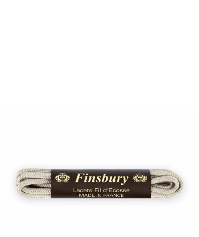 Finsbury Coloured Laces veters beige 75cm katoen