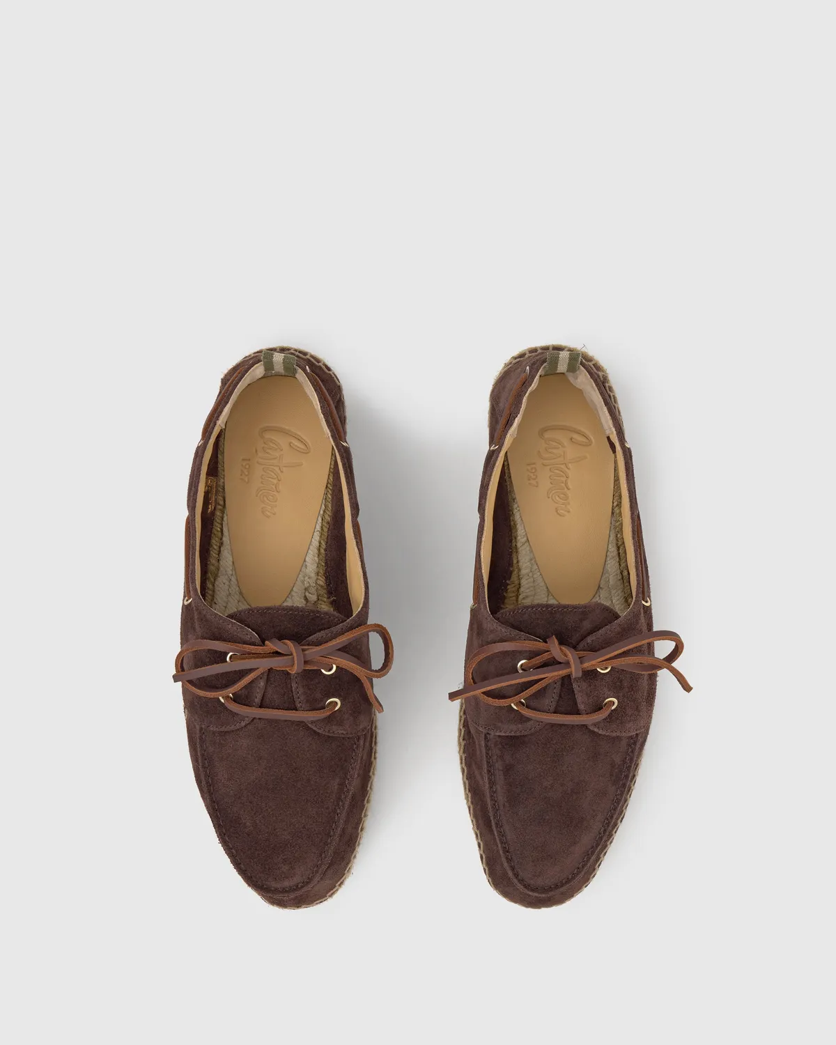 Castaner Nemo T 186 espadrille donkerbruin leer