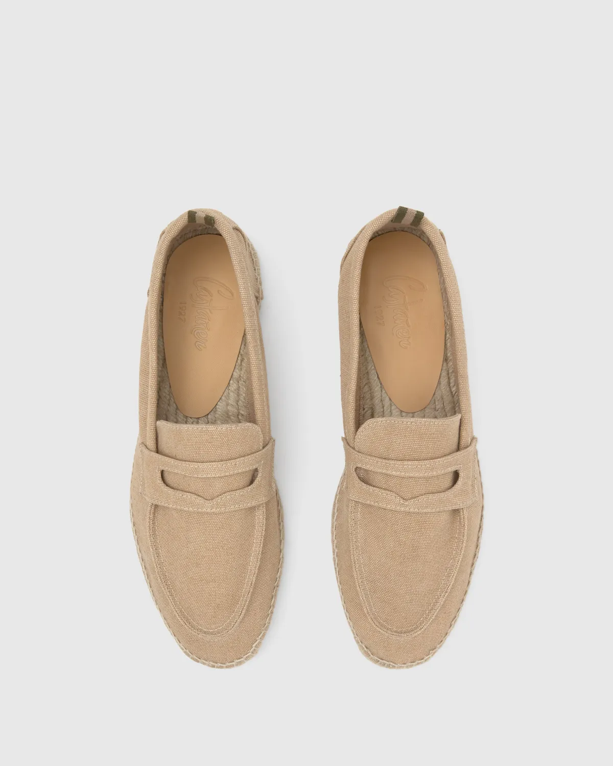 Castaner Nacho 002 espadrilles zand canvas heren