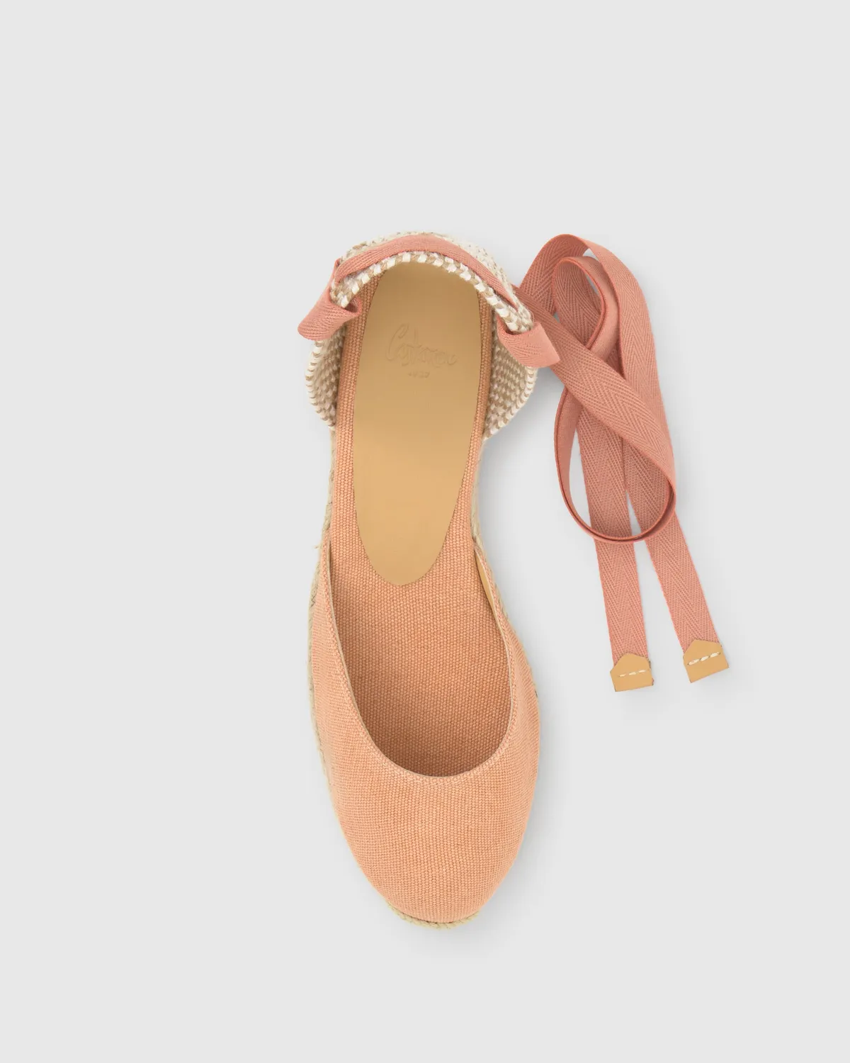 Castaner Carina/3/002 espadrilles peach 5 cm